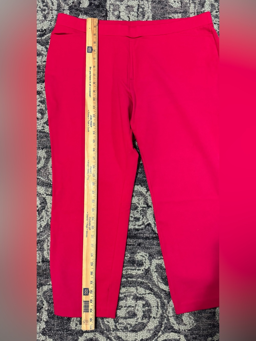 Susan Graver Petite Smart Ponte Knit Slim Leg Pants! Size XLP. - Picture 6 of 11